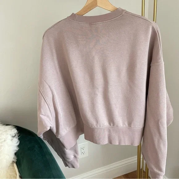 Nike Sportswear Phoenix Dusty Pink Crewneck Sweatshirt - Picture 2 of 11